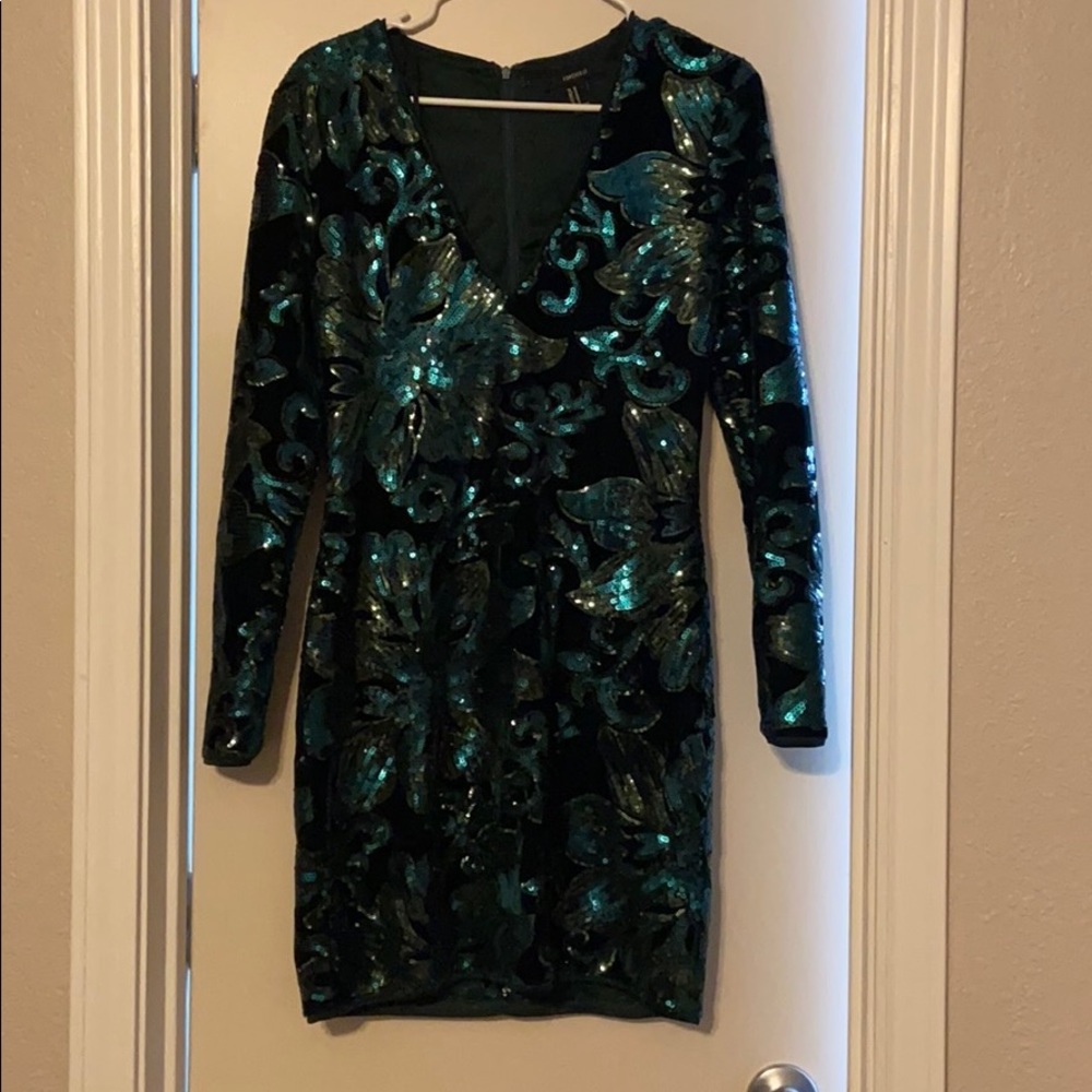 Green dress